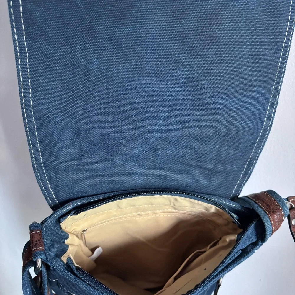 Vintage Converse Denim Crossbody Bag - Picture 9 of 16